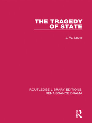 cover image of The Tragedy of State